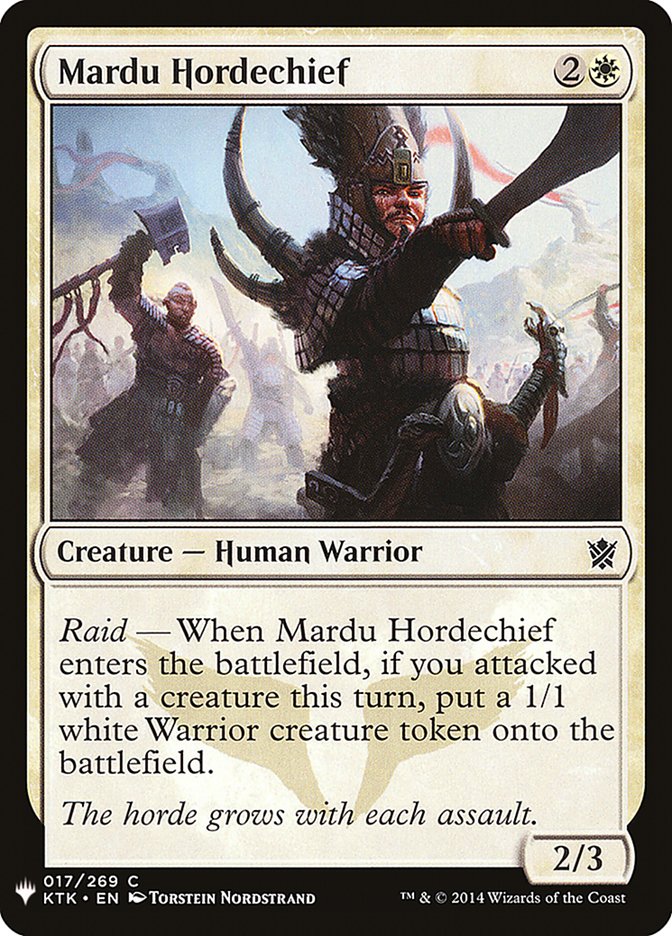 Mardu Hordechief [Mystery Booster] | Shuffle n Cut Hobbies & Games