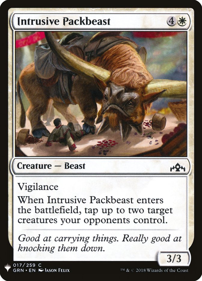 Intrusive Packbeast [Mystery Booster] | Shuffle n Cut Hobbies & Games