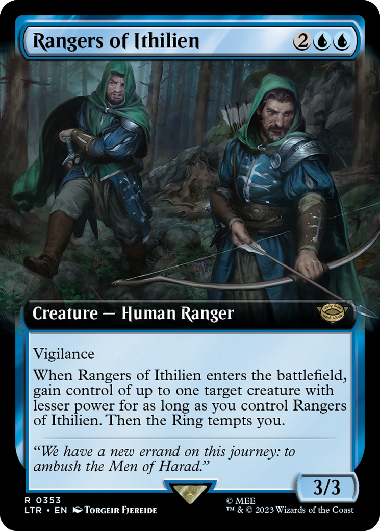 Rangers of Ithilien (Extended Art) [The Lord of the Rings: Tales of Middle-Earth] | Shuffle n Cut Hobbies & Games