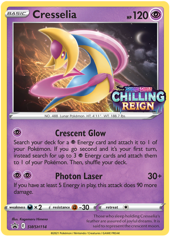 Cresselia (SWSH114) [Sword & Shield: Black Star Promos] | Shuffle n Cut Hobbies & Games