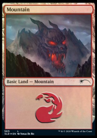 Mountain (Develish) (565) [Secret Lair Drop Promos] | Shuffle n Cut Hobbies & Games