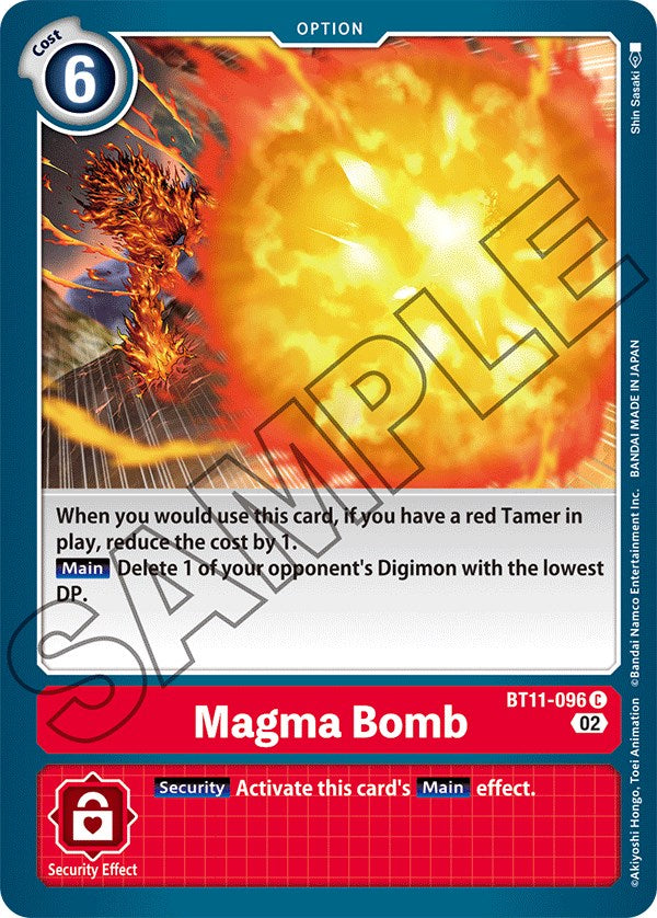 Magma Bomb [BT11-096] [Dimensional Phase] | Shuffle n Cut Hobbies & Games