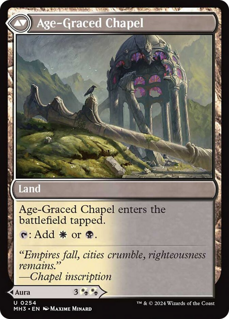 Glasswing Grace // Age-Graced Chapel [Modern Horizons 3] | Shuffle n Cut Hobbies & Games