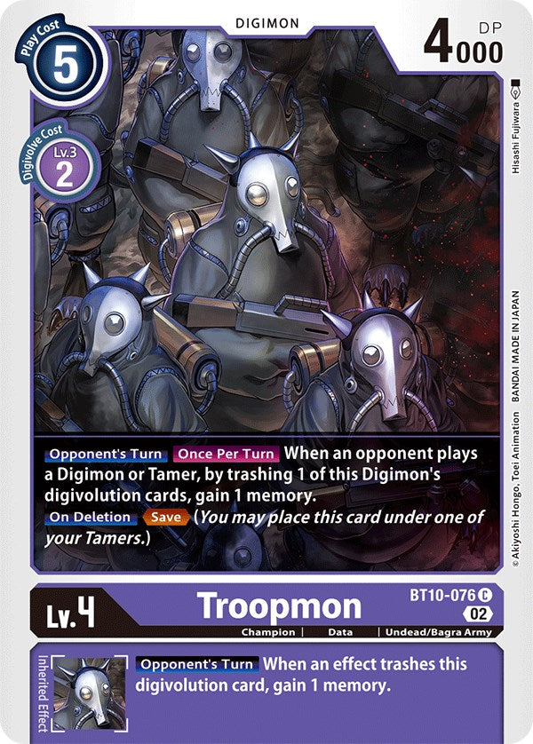 Troopmon [BT10-076] [Xros Encounter] | Shuffle n Cut Hobbies & Games