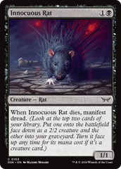 Innocuous Rat [Duskmourn: House of Horror] | Shuffle n Cut Hobbies & Games