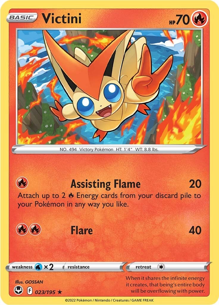 Victini (023/195) [Sword & Shield: Silver Tempest] | Shuffle n Cut Hobbies & Games