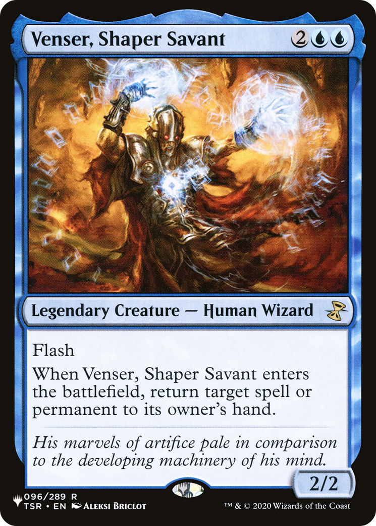 Venser, Shaper Savant [The List] | Shuffle n Cut Hobbies & Games