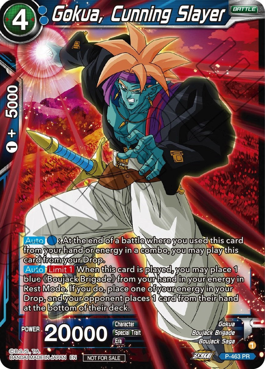 Gokua, Cunning Slayer (Z03 Dash Pack) (P-463) [Promotion Cards] | Shuffle n Cut Hobbies & Games