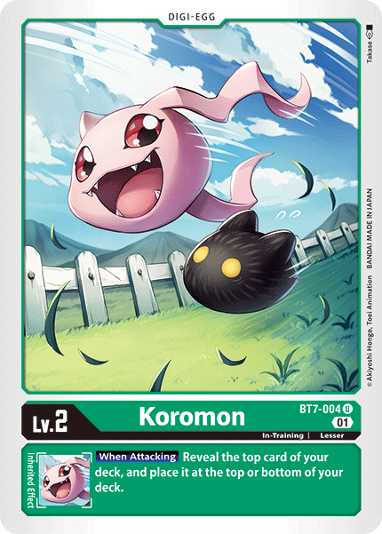 Koromon [BT7-004] [Next Adventure] | Shuffle n Cut Hobbies & Games