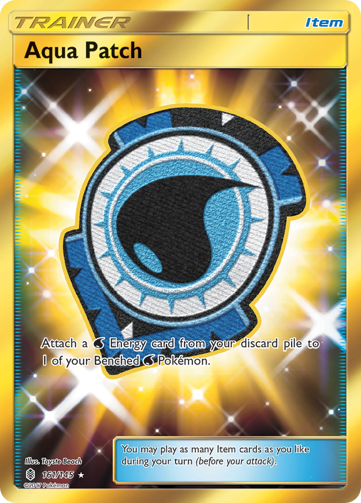 Aqua Patch (161/145) [Sun & Moon: Guardians Rising] | Shuffle n Cut Hobbies & Games