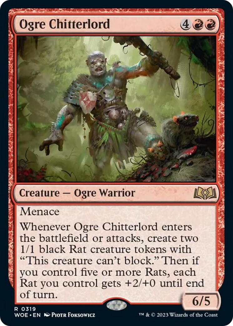 Ogre Chitterlord [Wilds of Eldraine] | Shuffle n Cut Hobbies & Games