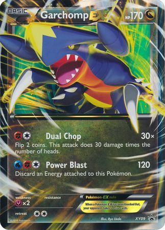 Garchomp EX (XY09) (Jumbo Card) [XY: Black Star Promos] | Shuffle n Cut Hobbies & Games