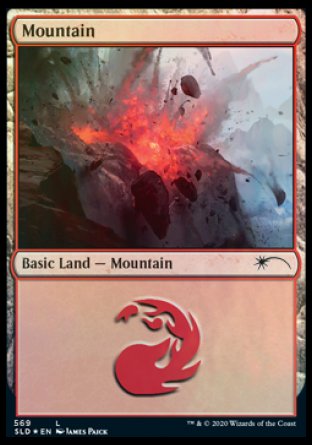 Mountain (Smashing) (569) [Secret Lair Drop Promos] | Shuffle n Cut Hobbies & Games