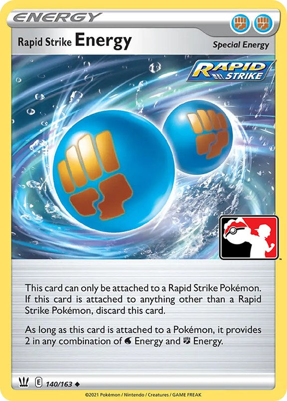 Rapid Strike Energy (140/163) [Prize Pack Series Two] | Shuffle n Cut Hobbies & Games