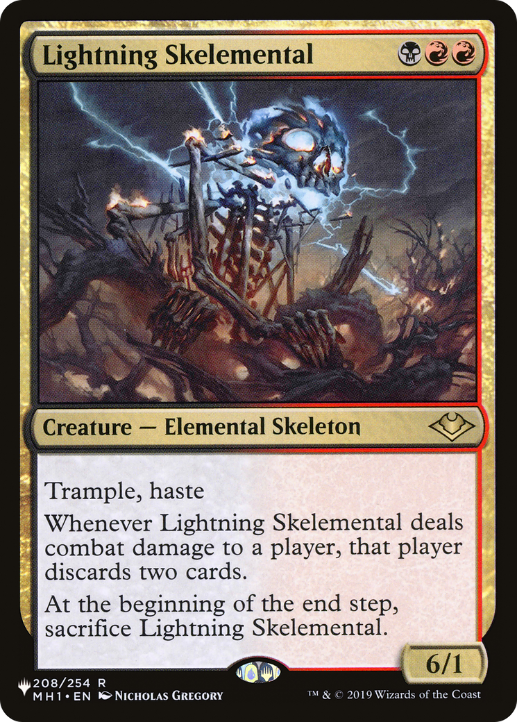 Lightning Skelemental [The List] | Shuffle n Cut Hobbies & Games