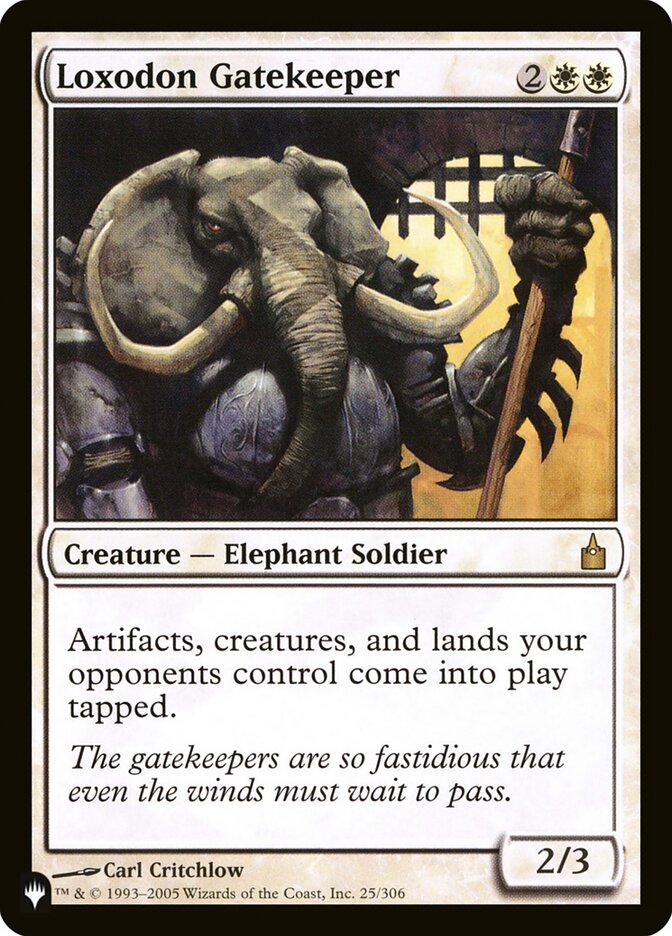 Loxodon Gatekeeper [The List] | Shuffle n Cut Hobbies & Games