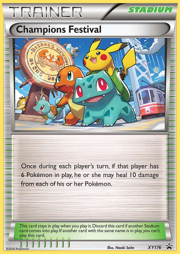 Champions Festival (XY176) [XY: Black Star Promos] | Shuffle n Cut Hobbies & Games