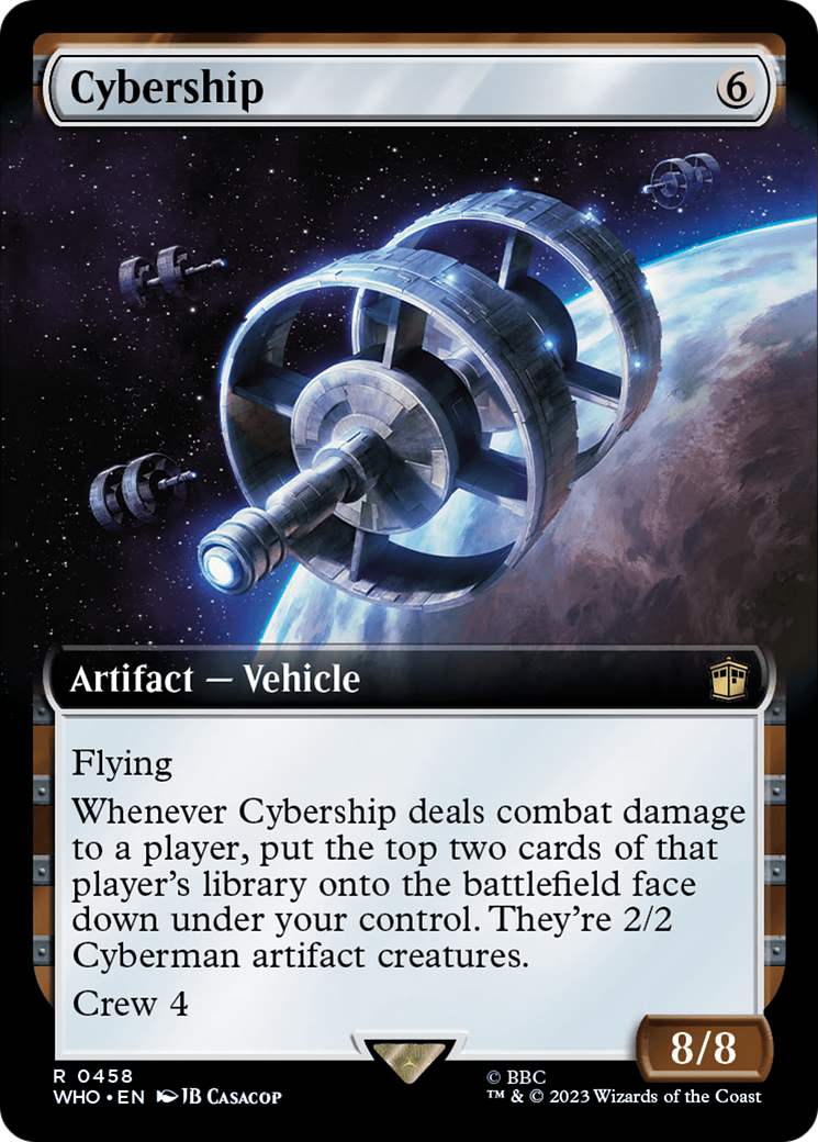 Cybership (Extended Art) [Doctor Who] | Shuffle n Cut Hobbies & Games