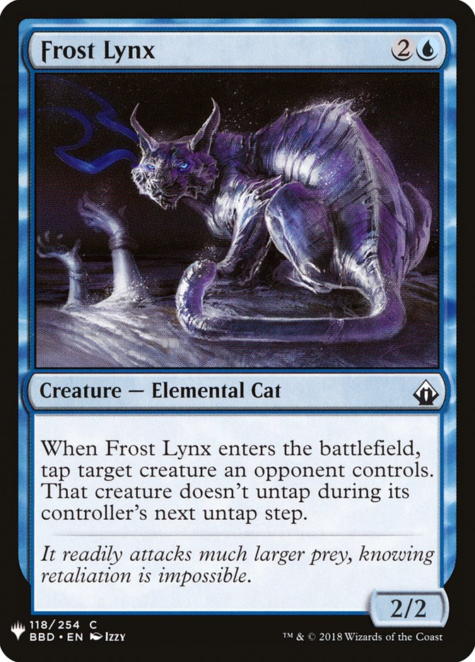 Frost Lynx [Mystery Booster] | Shuffle n Cut Hobbies & Games