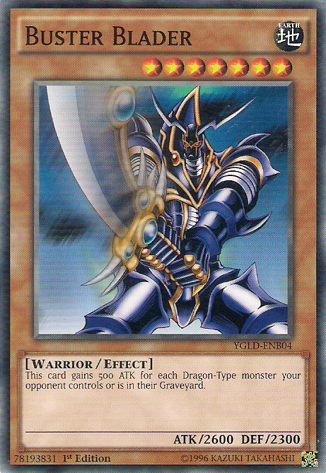 Buster Blader [YGLD-ENB04] Common | Shuffle n Cut Hobbies & Games