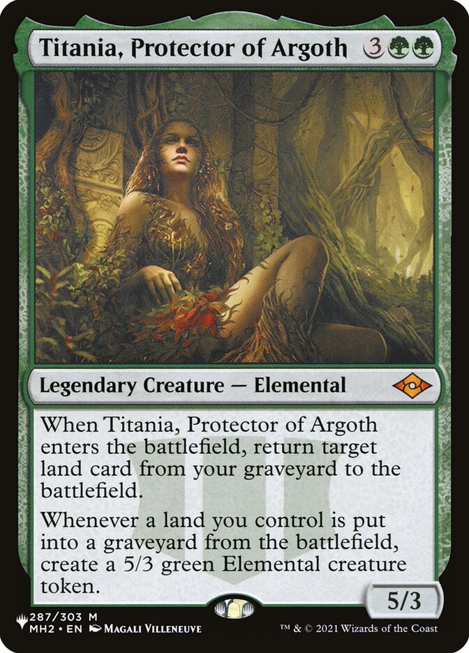 Titania, Protector of Argoth [The List] | Shuffle n Cut Hobbies & Games