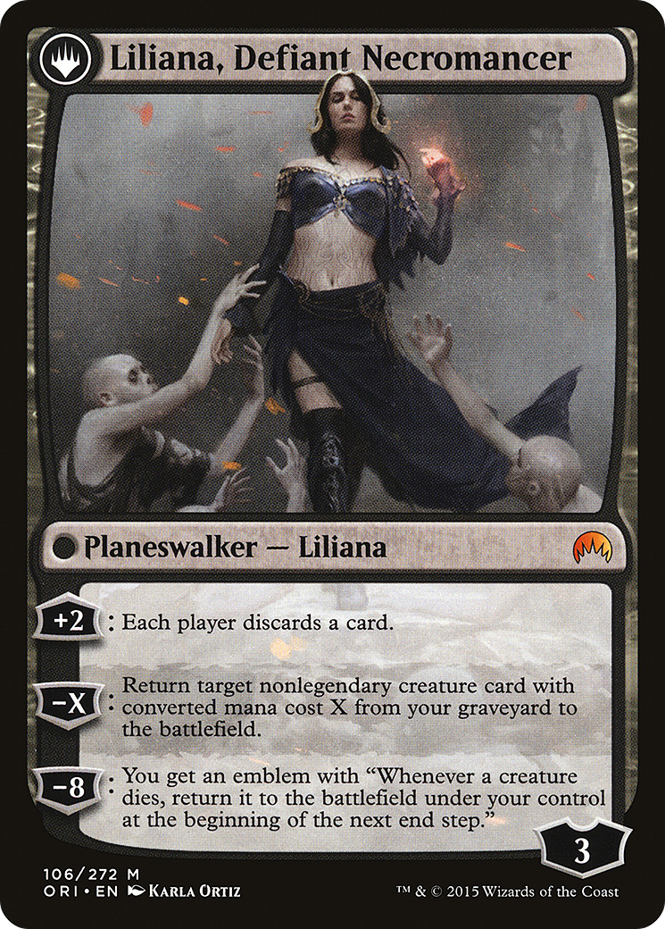 Liliana, Heretical Healer // Liliana, Defiant Necromancer [Secret Lair: From Cute to Brute] | Shuffle n Cut Hobbies & Games