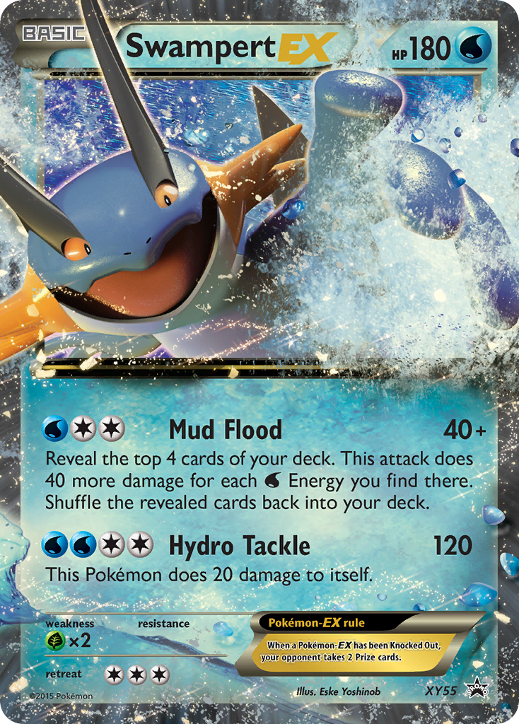 Swampert EX (XY55) [XY: Black Star Promos] | Shuffle n Cut Hobbies & Games