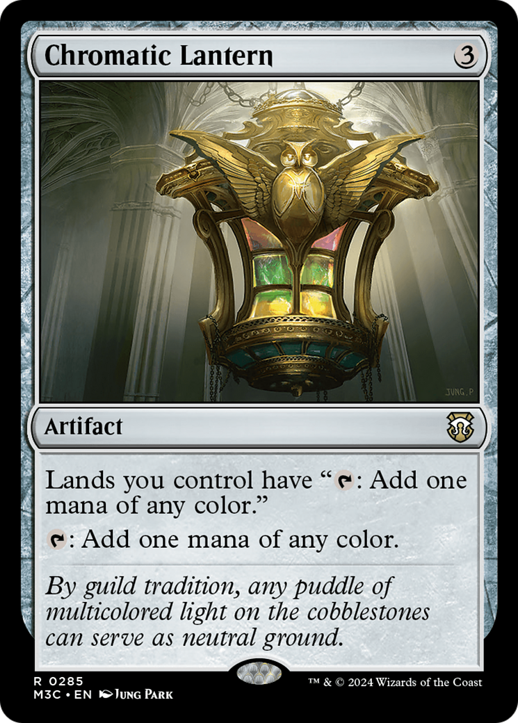 Chromatic Lantern (Ripple Foil) [Modern Horizons 3 Commander] | Shuffle n Cut Hobbies & Games