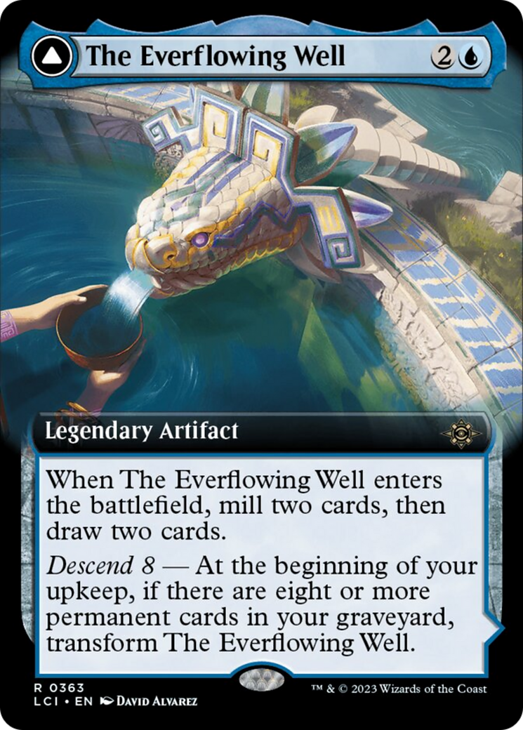 The Everflowing Well // The Myriad Pools (Extended Art) [The Lost Caverns of Ixalan] | Shuffle n Cut Hobbies & Games