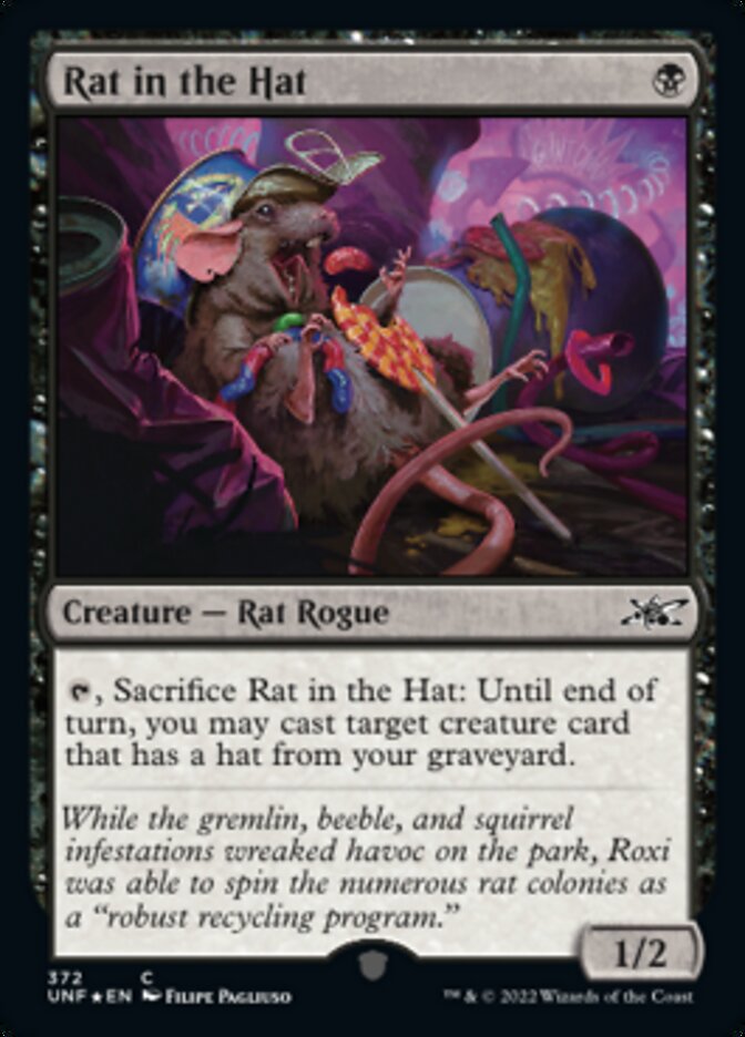 Rat in the Hat (Galaxy Foil) [Unfinity] | Shuffle n Cut Hobbies & Games