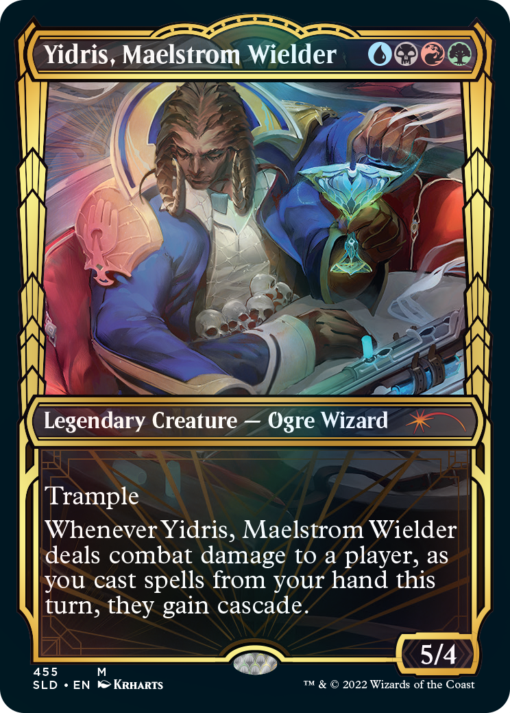 Yidris, Maelstrom Wielder (Showcase Gilded Foil) [Secret Lair Drop Series] | Shuffle n Cut Hobbies & Games