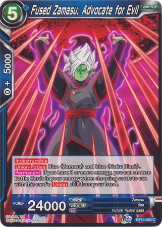 Fused Zamasu, Advocate for Evil (BT10-053) [Rise of the Unison Warrior 2nd Edition] | Shuffle n Cut Hobbies & Games