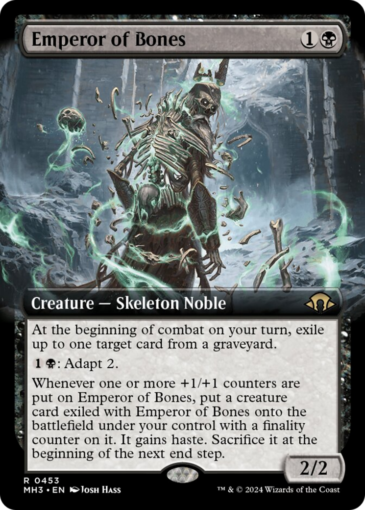 Emperor of Bones (Extended Art) [Modern Horizons 3] | Shuffle n Cut Hobbies & Games