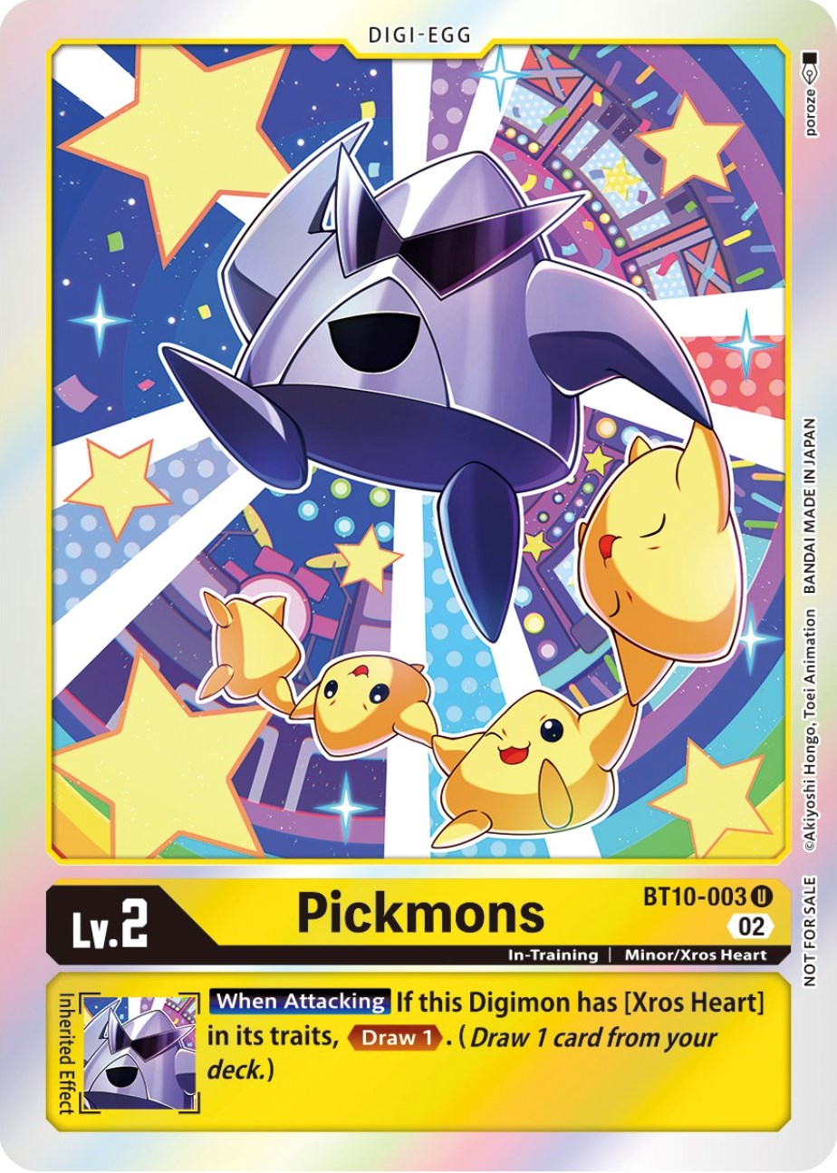 Pickmons [BT10-003] (Official Tournament Pack Vol.8) [Xros Encounter Promos] | Shuffle n Cut Hobbies & Games