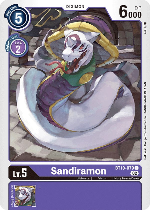 Sandiramon [BT10-079] [Xros Encounter] | Shuffle n Cut Hobbies & Games