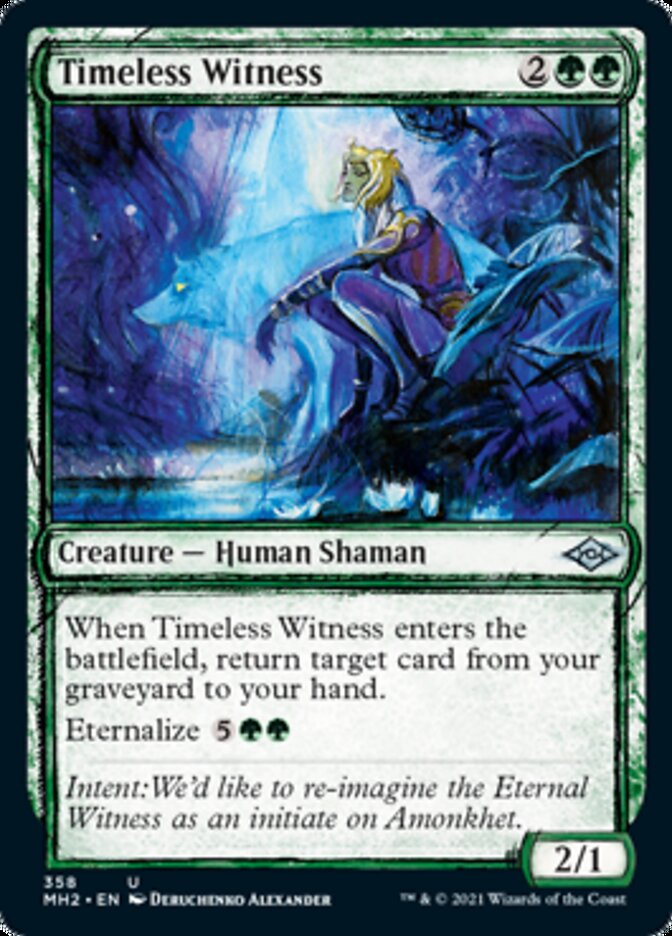 Timeless Witness (Sketch) [Modern Horizons 2] | Shuffle n Cut Hobbies & Games