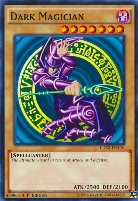 Dark Magician [LDK2-ENY10] Common | Shuffle n Cut Hobbies & Games