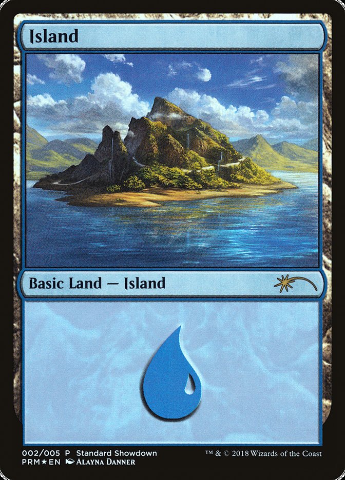 Island (Alayna Danner) [Standard Showdown Promos] | Shuffle n Cut Hobbies & Games