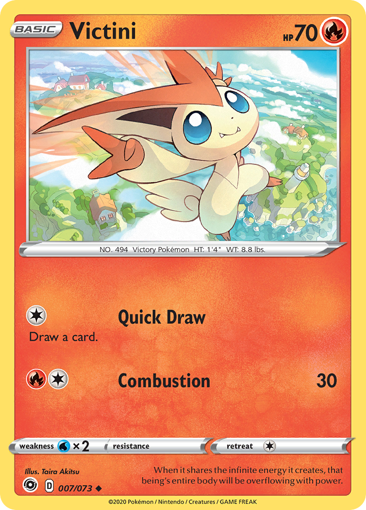 Victini (007/073) [Sword & Shield: Champion's Path] | Shuffle n Cut Hobbies & Games