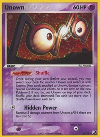 Unown (N) (N/28) [EX: Unseen Forces] | Shuffle n Cut Hobbies & Games