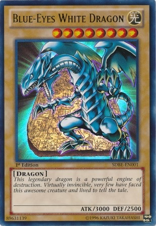 Blue-Eyes White Dragon [SDBE-EN001] Ultra Rare | Shuffle n Cut Hobbies & Games