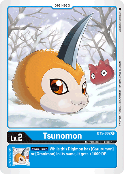 Tsunomon [BT5-002] [Battle of Omni] | Shuffle n Cut Hobbies & Games