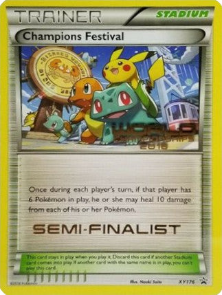 Champions Festival (XY176) (2016 Semi-Finalist) [XY: Black Star Promos] | Shuffle n Cut Hobbies & Games