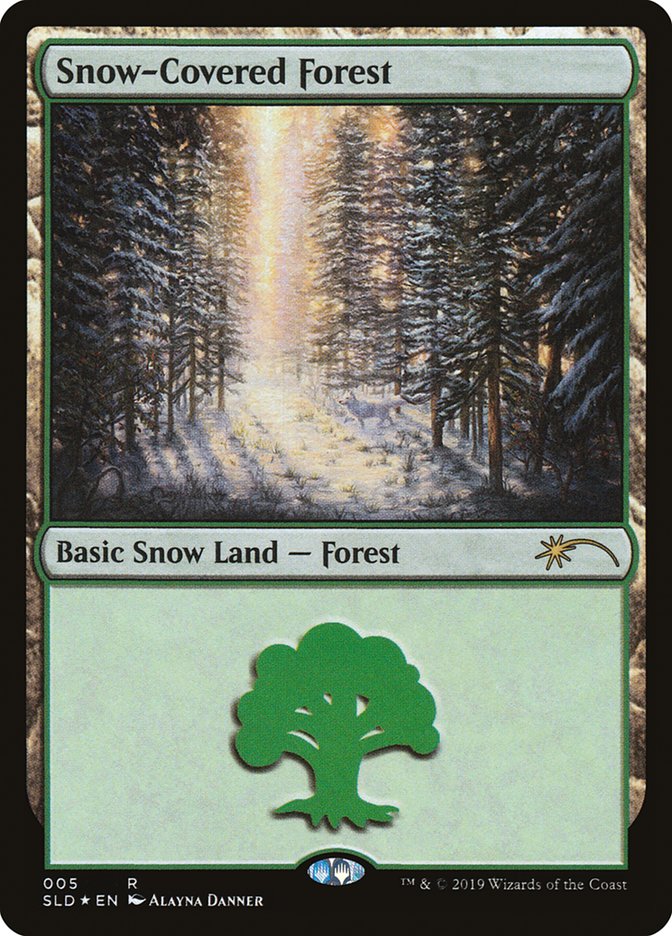 Snow-Covered Forest (005) [Secret Lair Drop Series] | Shuffle n Cut Hobbies & Games