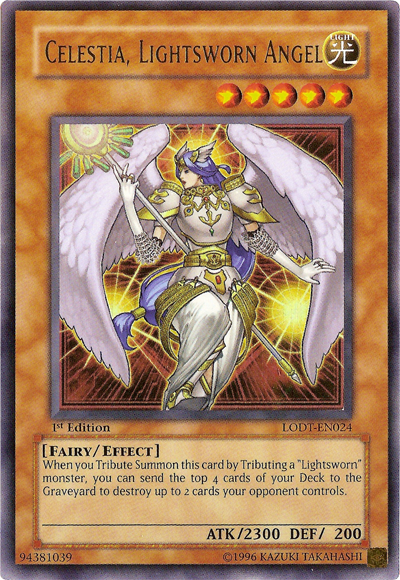 Celestia, Lightsworn Angel [LODT-EN024] Ultra Rare | Shuffle n Cut Hobbies & Games