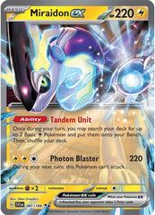 Miraidon ex (081/198) (Jumbo Card) [Scarlet & Violet: Base Set] | Shuffle n Cut Hobbies & Games