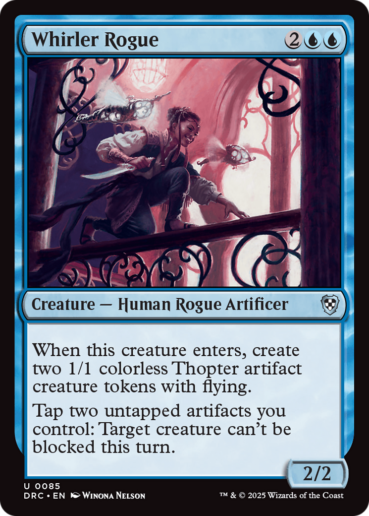 Whirler Rogue [Aetherdrift Commander] | Shuffle n Cut Hobbies & Games