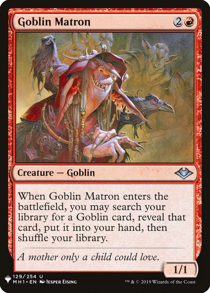 Goblin Matron [Mystery Booster] | Shuffle n Cut Hobbies & Games