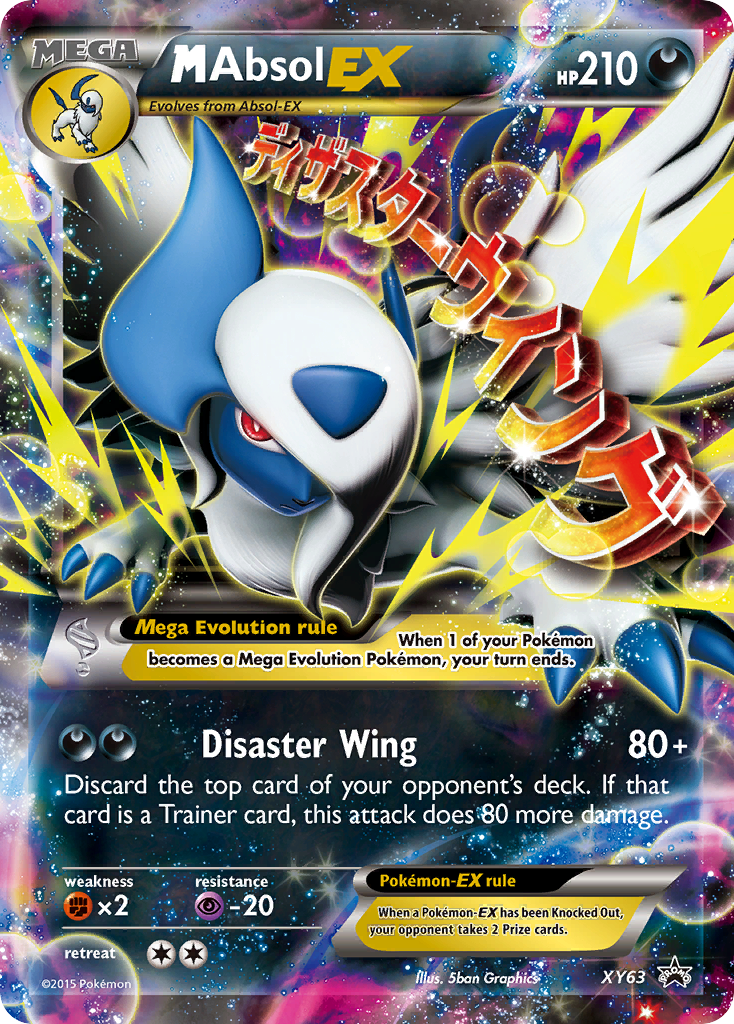 M Absol EX (XY63) [XY: Black Star Promos] | Shuffle n Cut Hobbies & Games