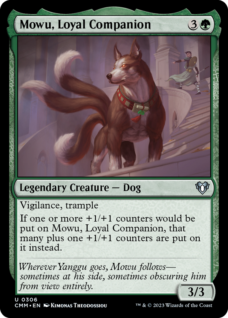 Mowu, Loyal Companion [Commander Masters] | Shuffle n Cut Hobbies & Games